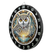 Golden Owl Starlight Design Dartbord (Voorkant Rechts)