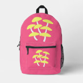 Golden Oyster Backpack Bedrukte Rugzak (Voorkant)