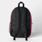 Golden Oyster Backpack Bedrukte Rugzak (Achterkant)