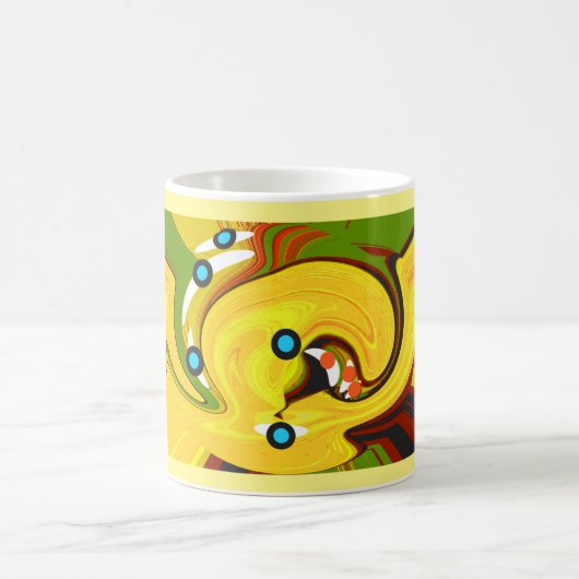 Golden pad koffiemok (Center)