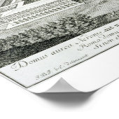 Golden Palace van de keizer Nero (AD 54-68), Rome Poster (Hoek)