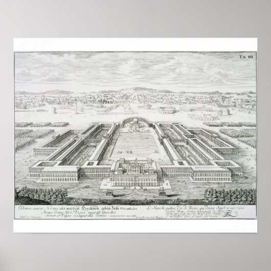 Golden Palace van de keizer Nero (AD 54-68), Rome Poster (Voorkant)