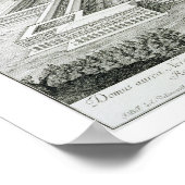 Golden Palace van de keizer Nero (AD 54-68), Rome Poster (Hoek)