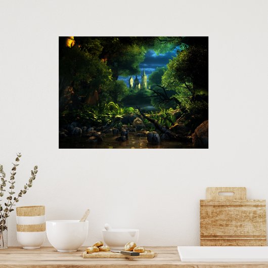 Golden paleis poster (Keuken)