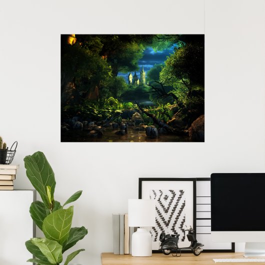 Golden paleis poster (Thuiskantoor)