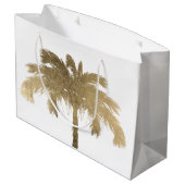 Golden Palm Groot Cadeauzakje (Achterkant Gekanteld)