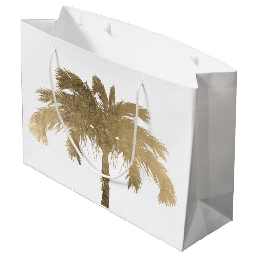 Golden Palm Groot Cadeauzakje (Achterkant Gekanteld)
