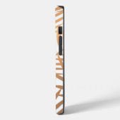 Golden Palm Tree Leaf Pattern Case-Mate iPhone Case (Achterkant / Links)