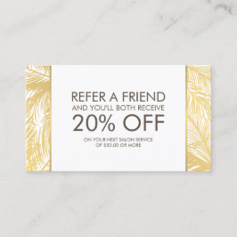 Golden Palms Spray Tanning Logo White Verwijzing