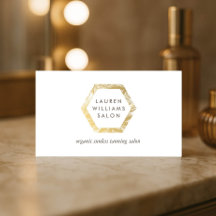 Golden Palms Spray Tanning Salon Logo on White