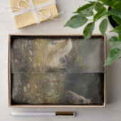 Golden Palomino Paardenschilderij Decoupage Tissuepapier (Geschenk)