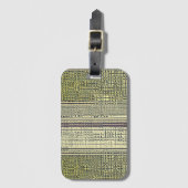 Golden Panes Bagagelabel (Voorkant (verticaal))