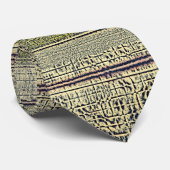 Golden Panes Stropdas (Opgerold)