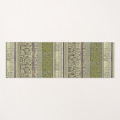 Golden Panes Yogamat (Voorkant (horizontaal))