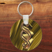 Golden paragraafsymbool sleutelhanger (Voorkant)