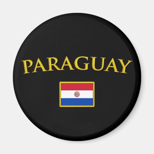 Golden Paraguay Magneet (Voorkant)