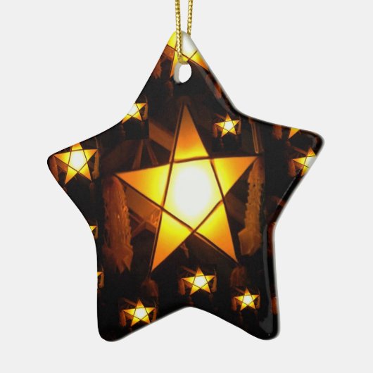Golden Parol Keramisch Ornament (Links)