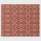 Golden Passion Valentijnsdag inpakpapier (Vlak)