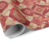 Golden Passion Valentijnsdag inpakpapier (Rol Hoek)