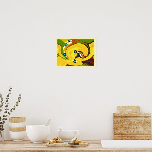 Golden path poster (Keuken)