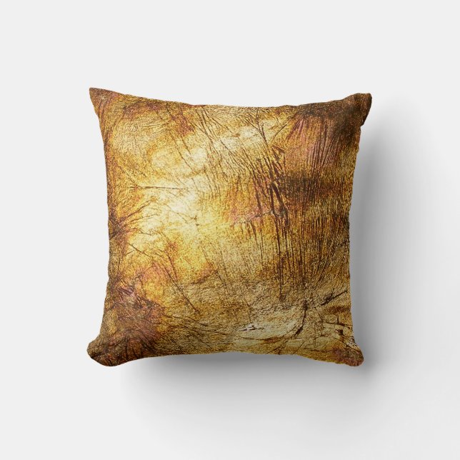 Golden patroon kussen (Voorkant)