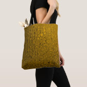 Golden patroon tote bag (Dichtbij)