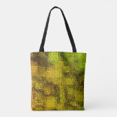 Golden patroon tote bag (Achterkant)