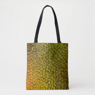 Golden patroon tote bag