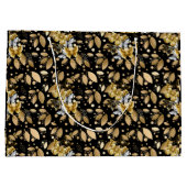 Golden Pattern 06.bw Black BG Groot Cadeauzakje (Achterkant)