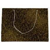 Golden Pattern 09.bw Black BG Groot Cadeauzakje (Voorkant)