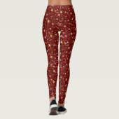 Golden Pattern 10.bw DRed BG Leggings (Achterkant)