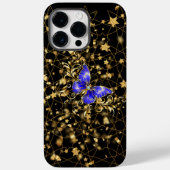 Golden Pattern 14.bw Black BG Case-Mate iPhone Case (Achterkant)