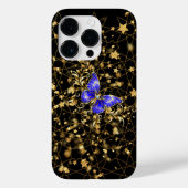 Golden Pattern 14.bw Black BG Case-Mate iPhone Case (Achterkant)