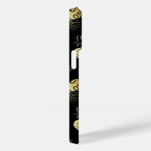 Golden Pattern 16.bw Black BG Case-Mate iPhone Case (Achterkant / Rechts)