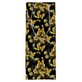 Golden Pattern 16.bwm Black BG Wijn Cadeautas (Achterkant)