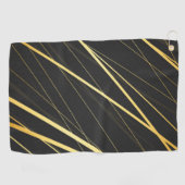 Golden Pattern 1 Golfhanddoek (Horizontaal)