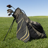 Golden Pattern 1 Golfhanddoek (Groen)