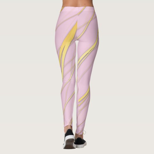 Golden Pattern 2 Leggings (Achterkant)
