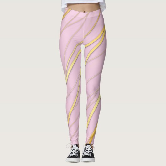 Golden Pattern 2 Leggings (Voorkant)