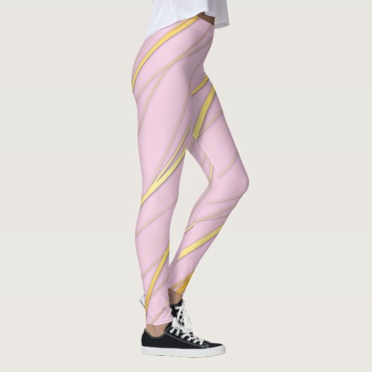 Golden Pattern 2 Leggings (Rechts)