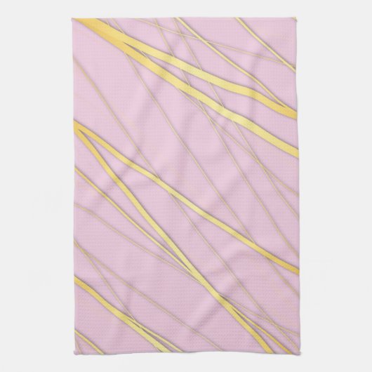 Golden Pattern 2 Theedoek (Verticaal)