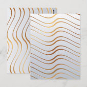 Golden Pattern 3 Briefkaart (Voorkant / Achterkant)