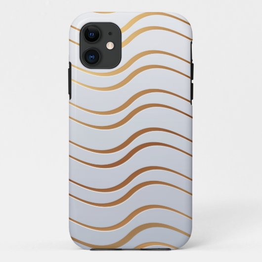 Golden Pattern 3 Case-Mate iPhone Case (Achterkant)