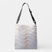 Golden Pattern 3 Crossbody Tas (Achterkant)