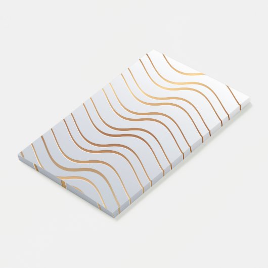 Golden Pattern 3 Post-it® Notes (Schuin)