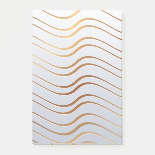 Golden Pattern 3 Post-it® Notes (Voorkant)