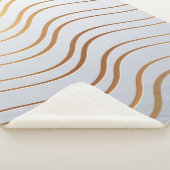 Golden Pattern 3 Sherpa Deken (3/4)