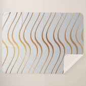 Golden Pattern 3 Sherpa Deken (Voorkant (horizontaal))