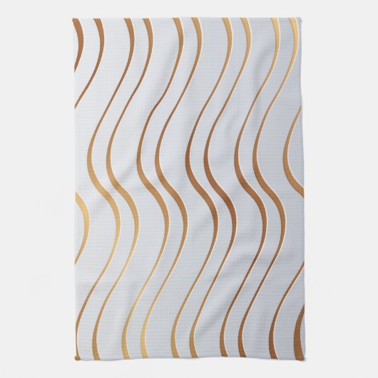 Golden Pattern 3 Theedoek (Verticaal)
