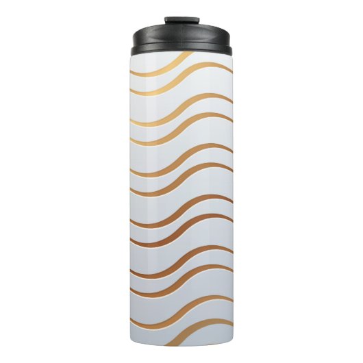 Golden Pattern 3 Thermosbeker (Voorkant)